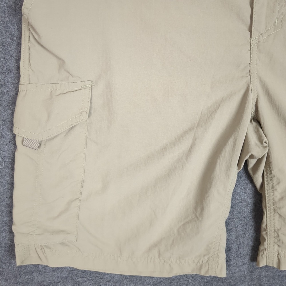 Columbia Cargo Shorts Mens 36 Khaki Tan Omni-Shade Hiking Outdoor - Picture 3 of 12
